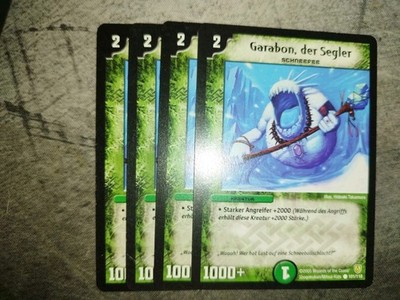 DM06 - 101/110 - Garabon, Der Segler / the Glider - Duel Masters - DM6 Near Mint