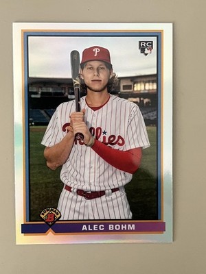 2021 Bowman #91B-AB Alec Bohm 1991 Bowman Baseball