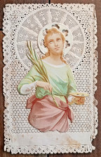 Primi 900 Holy Card Canivet Santino Merlettato  -11626