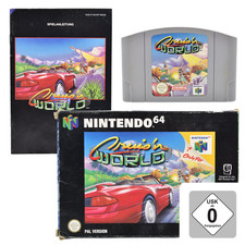 ebay® Auktion 376835243697 | Nintendo 64 N64 Cruis´n World OVP Anleitung Modul Kartonschuber Thumbnail of ebay® auction 376835243697 | Nintendo 64 N64 Cruis´n World OVP Anleitung Modul Kartonschuber