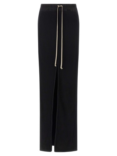 Rick Owens, DRKSHDW Black Cotton Mini Skirt