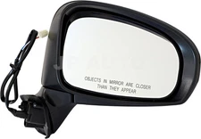 For 2010-2014 Toyota Prius Power Side Door View Mirror Right