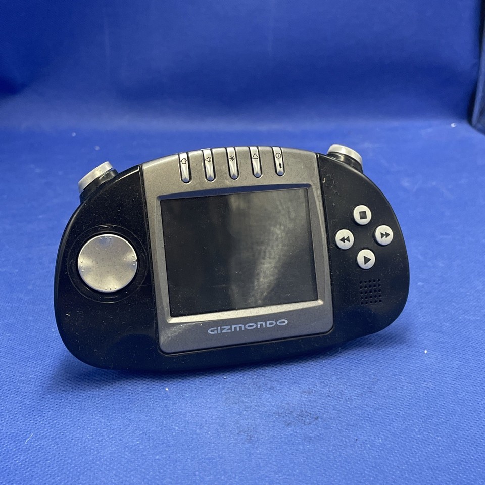 Tiger Telematics Gizmondo Handheld Gaming Console Rare Retro Vintage System Only
