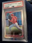 2018 Panini Donruss Rookie Shohei Ohtani RC Optic Running 56 Psa8