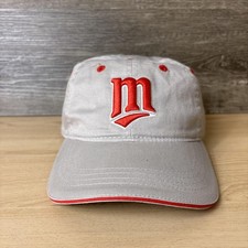 Minnesota Twins Hat Cap Strap Back Gray Red Dairy Queen Adjustable