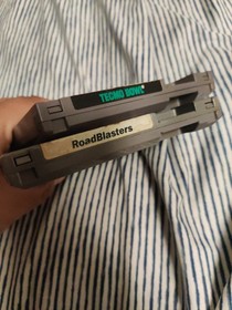 LOTE (2) Juegos NES Tecmo Super Bowl (Nintendo NES, 1991) y Roadblasters