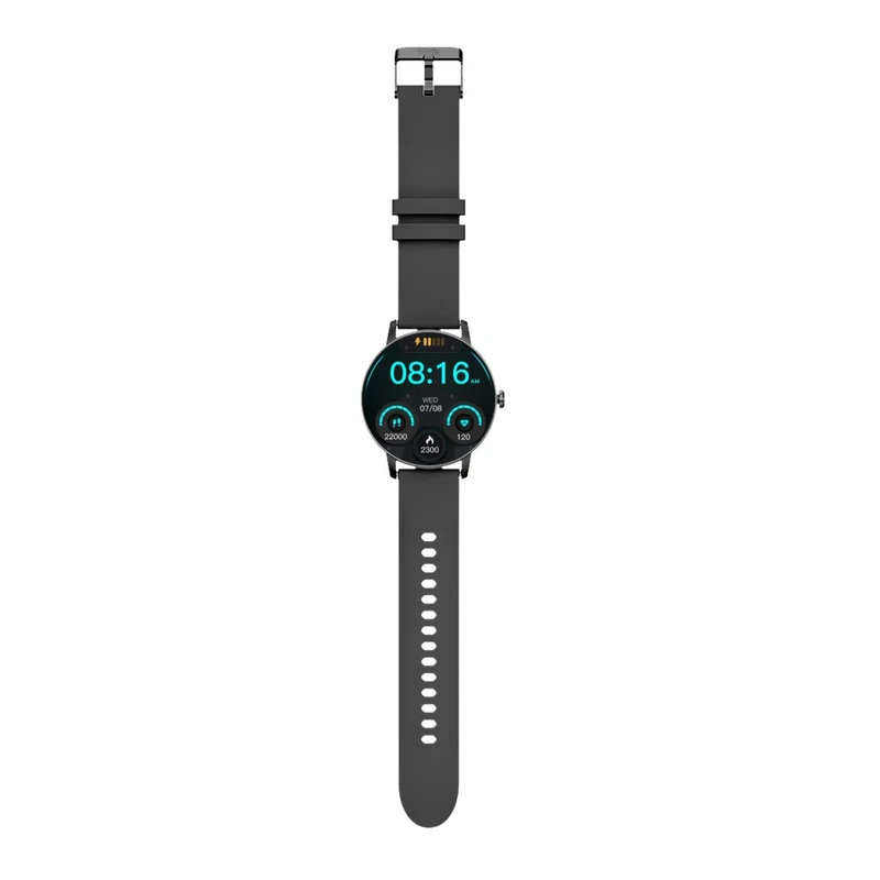 Smartwatch CELLY TRAINERROUND2 Orologio Nero Touch 1,28" Chiamate Notifiche, fotografia 8 di 10