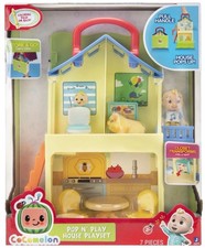 CoComelon's Pop N' Play House Transforming Playset | 7 Pcs Toy, NEW still sealed