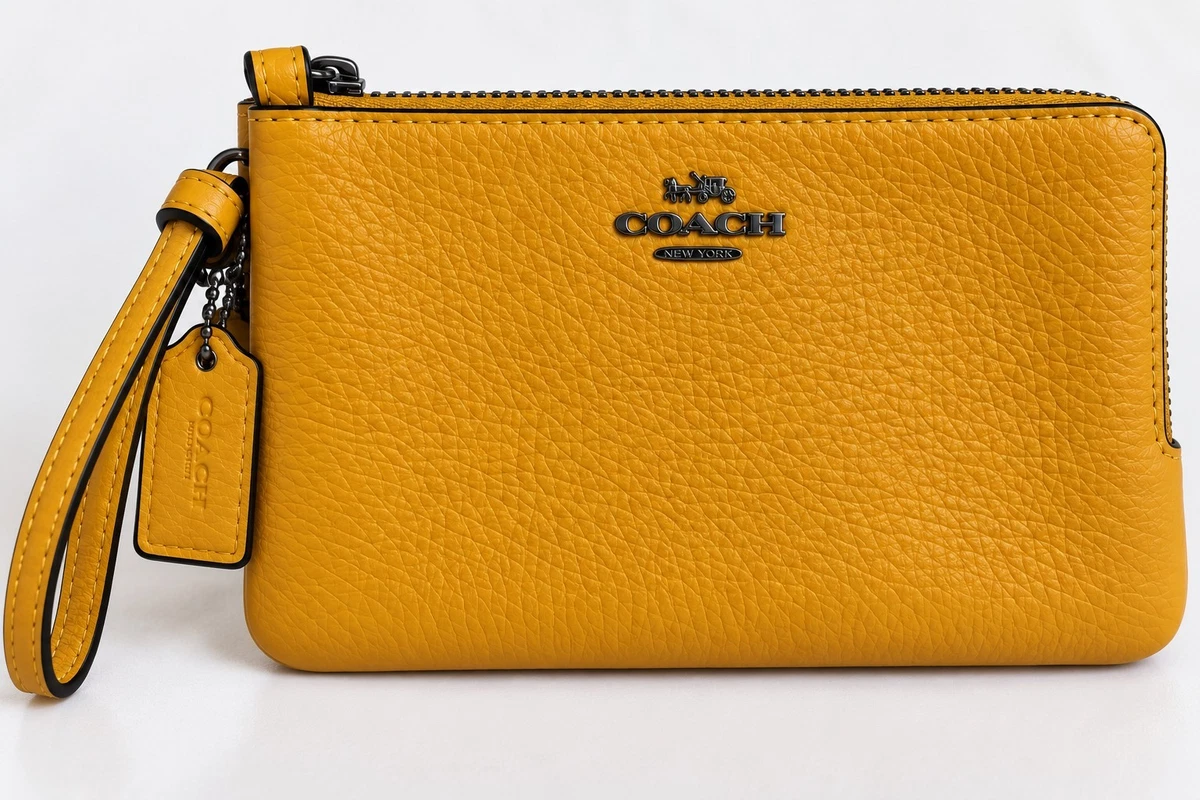 Coach Yellow Wallets for Women for sale | eBay