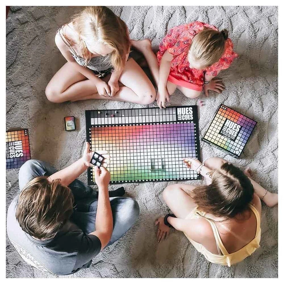 Hues and Cues Clever Colors Board Game For 3-10 Players Ages 8+ Creative & Fun!! - Image 2 of 4