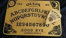 Vintage Ouija Board Parker Brothers No.602 By William Fuld Wooden Deluxe Edition