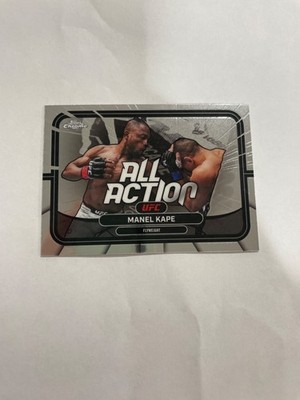 Manel Kape 2026 Topps Chrome UFC All Action #AA-11 UFC