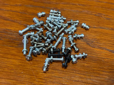 Turntable Parts - Bag of Tone Arm Headshell Screws  Nuts  8 