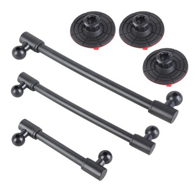 Secure Adhesive Base 17mm Ball Socket for Dashboard Phone Tablet Camera Mount