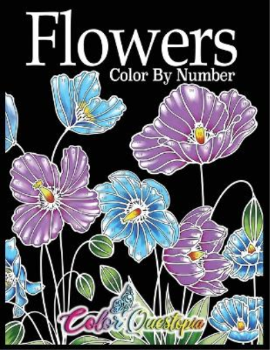 Color Questopia Flowers Color by Number (Tascabile) Color by Numbers ...