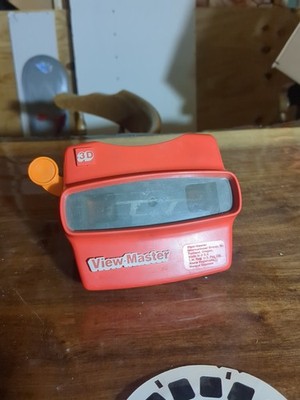 Vintage View Master 3D Viewer Red Classic Viewmaster Toy Slide Viewer 