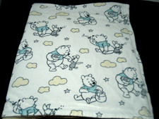 Disney Baby Winnie the Pooh Baby Blanket Piglet Clouds Stars