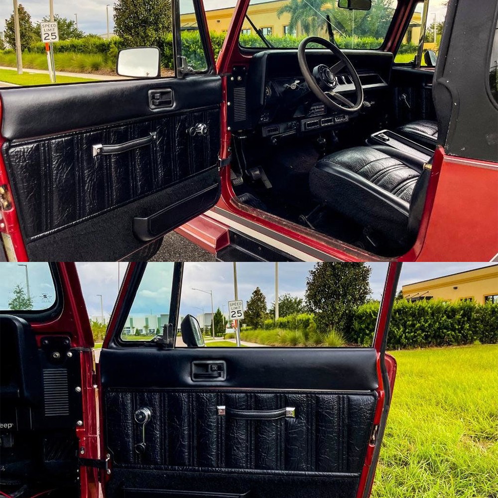 Wrangler NEW Inside Door Handles Interior RH & LH PAIR for 1987-2004 Jeep YJ TJ thumbnail 7