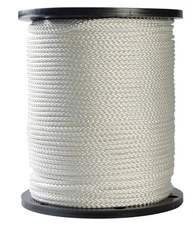 CWC Solid Braid Nylon Rope - 3/8" x 1000' White