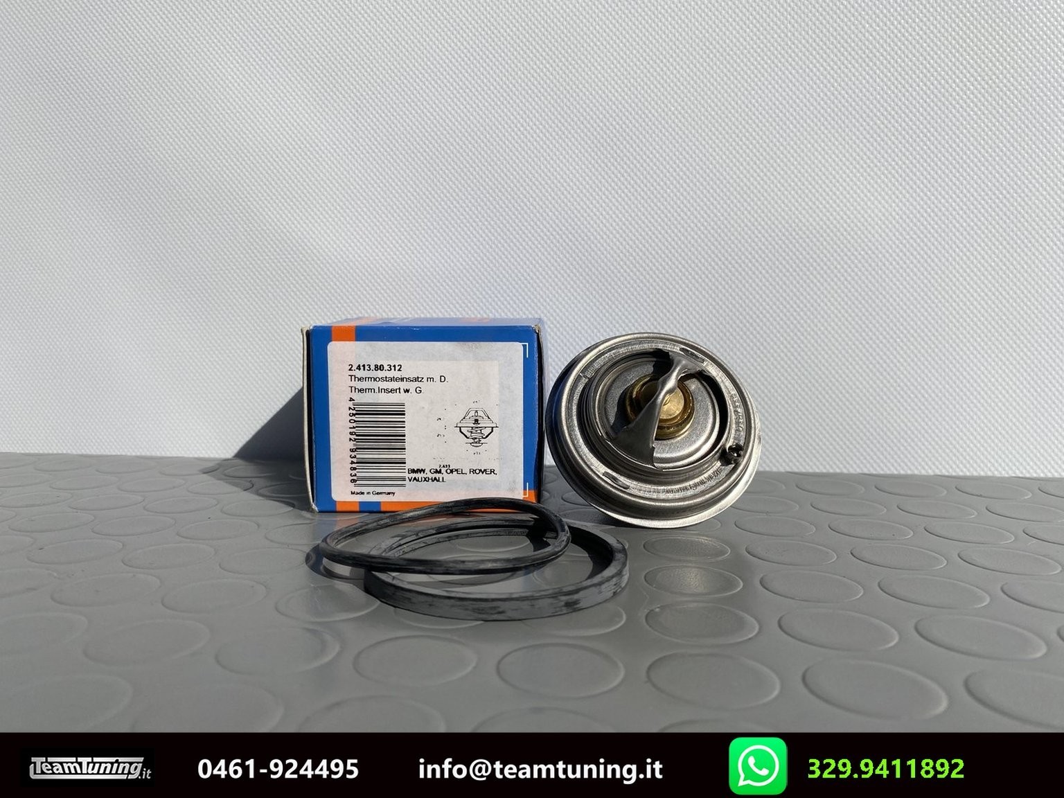 Termostato Refrigerante Temperato 80°C. con Guarnizione MAHLE per U.a. BMW - Immagine 2
