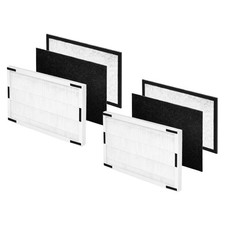 Nispira Replacement Filter for Lasko HF25630 Pure Platinum Air Purifier, 2 Set