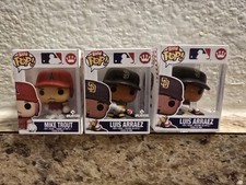 Mike Trout & (2) Luis Arraez Funko Bitty Pop -2026 Topps Series 1 Exclusive