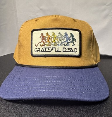 Grateful Dead Dancing Skeleton Men's Snapback Sport Hat (3C1)