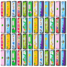 48 Pcs Harmonica for Kids, Lightweight Cartoon Harmonica with Double Row of 1...