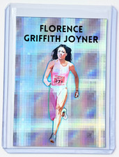 Florence Griffith Joyner Limited Artist Signed Olympic Legend Refractor Card 1/1