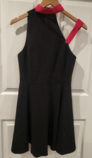 NWT Alice + Olivia Collared Fit & Flare sz 4 Mini Dress $295