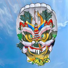 6M 3D Skeletonless Soft Kite 8 Kites Beach Kite Nylon Kite Storage Bag Package