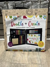 Art 101 Budding Artist - Doodle And Create- Colorable Art Case