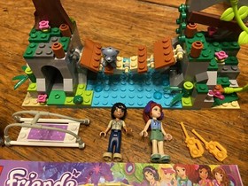 LEGO Friends 41036 Jungle Bridge Rescue 100% Complete W/ Instructions 2 minifigs