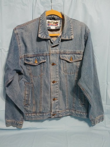 TRUCKER BLUE DENIM JEAN JACKET SZ 