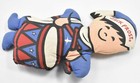 Jack Frost Sugar Drummer Boy Vintage 14" Plush Doll