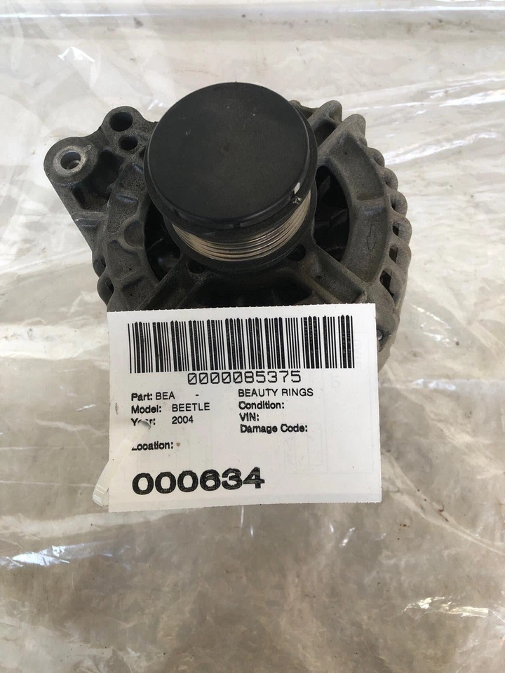 Conjunto de motor alternador Volkswagen Beetle Type 1 1998-2009 120 amperios Foto 2 de 4