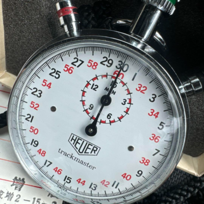 Heuer Trackmaster 32 Stopwatch Hs8032 Men's Watch from Japan Used