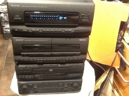 Vintage Kenwood hifi system separates 