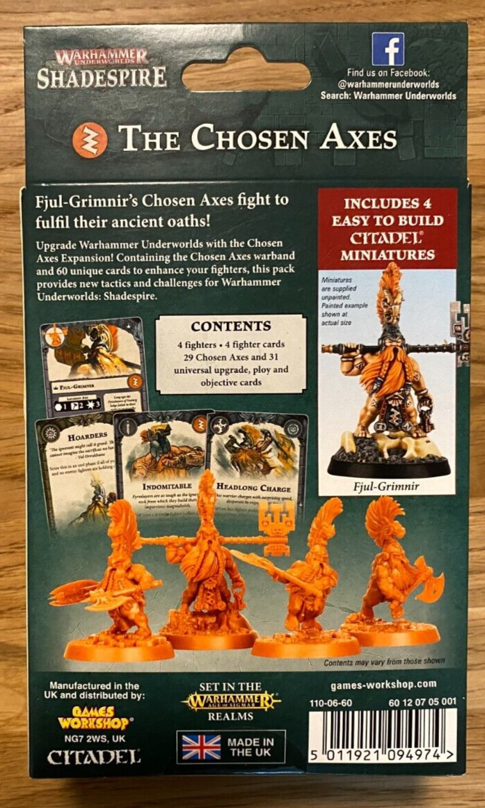 Games Workshop Underworlds The Chosen Axes | eBay