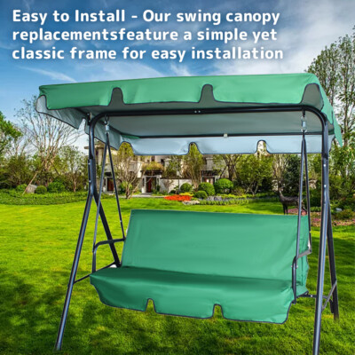 Replacement Canopy Cover For Swing Seat 