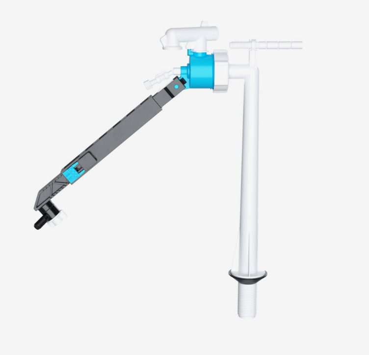 Skylo Bottom Entry Toilet Filling Valve Inlet Valve Float Valve 1/2"" Thread