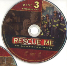 Rescue Me - The First Season DVD disc 3 ONLY Ships Free No Tracking