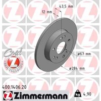 Zimmermann 2X Bremsscheibe Vorne Ø284 Mm Voll FüR Mercedes-Benz Saloon W124 230