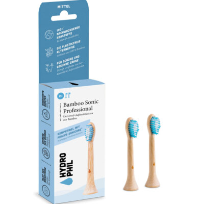 Hydrophil Bamboo Sonic Aufsteckköpfe   2 Stk.
