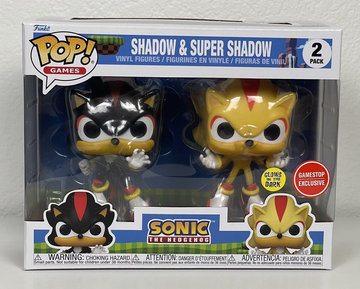 ファンコ ポップ Funko Pop ソニック シャドウ シャドウ 2パック Funko POP! Sonic The Hedgehog Shadow & Super Shadow 2 Pack