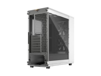 Fractal Design North Mid Tower Case - Chalk White TG Clear for