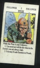 Pixie Follower Adventure Card Talisman 2nd Edition by Games Workshop