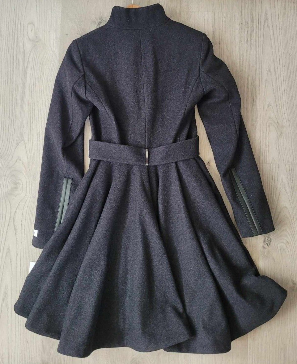 Women's Calvin Klein mack coat grey color size( Label  US 0)UK XS new image 2