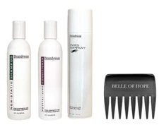 Brandywine 4 Piece Care Kit (8oz Shampoo & Conditioner, 10oz Spray and Comb)