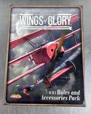 Wings of Glory: WW1 Rules and Accessories Pack Ares NEW SEALED